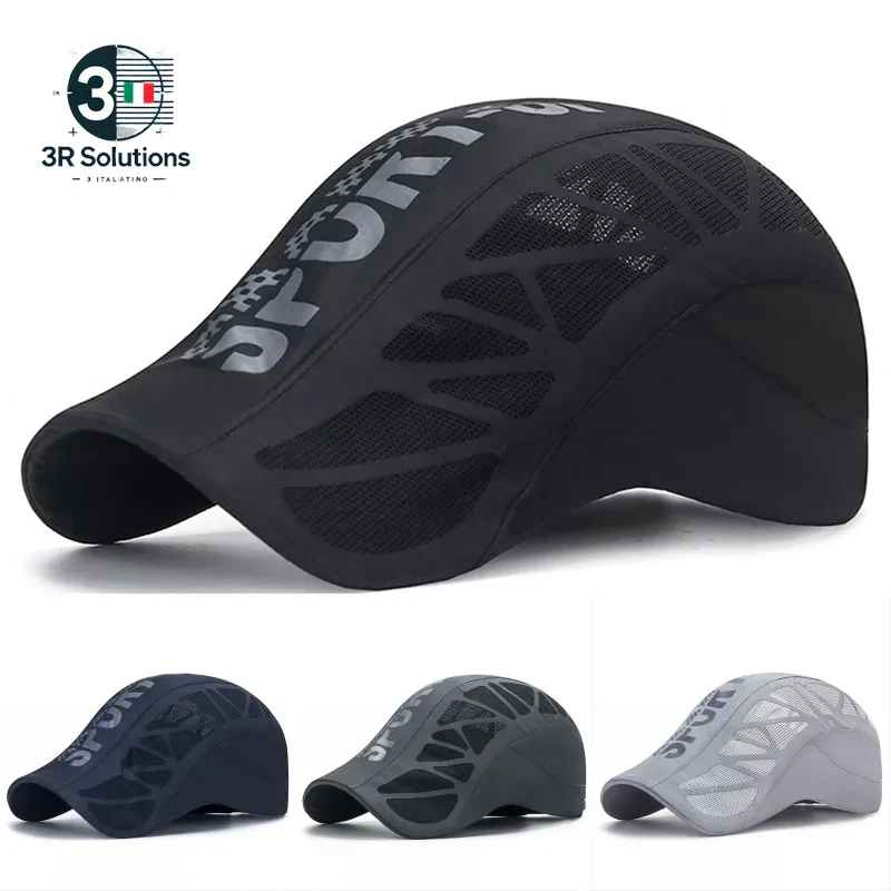 Cappello Da Baseball Estivo Da Uomo E Da Donna Ad Asciugatura Rapida Golf Guida - Immagine 3 di 4