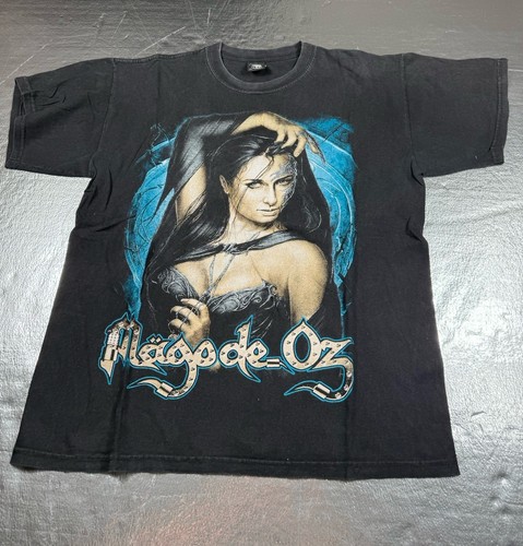 mägo de oz black t shirt Vintage 00s LA Leyenda de La Mancha Music Tee 00s M / L - Bild 2 von 9