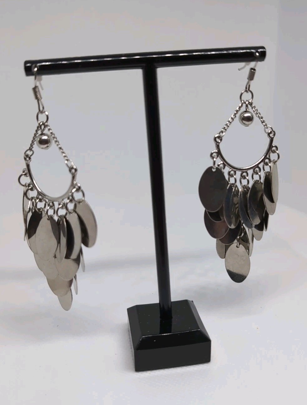 Multi Dangle Chandelier Type Stainless Steel Drop… - image 3