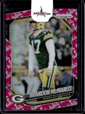 2025 Panini Prizm Brandon McManus Super Bowl LX #/60 Packers