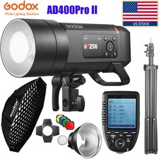 Godox AD400ProII Flash Light XPro Trigger AD-R6 BD-04 Barndoor 95cm Grid Softbox