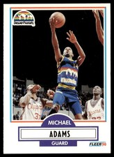 1990-91 Fleer Michael Adams Denver Nuggets #46
