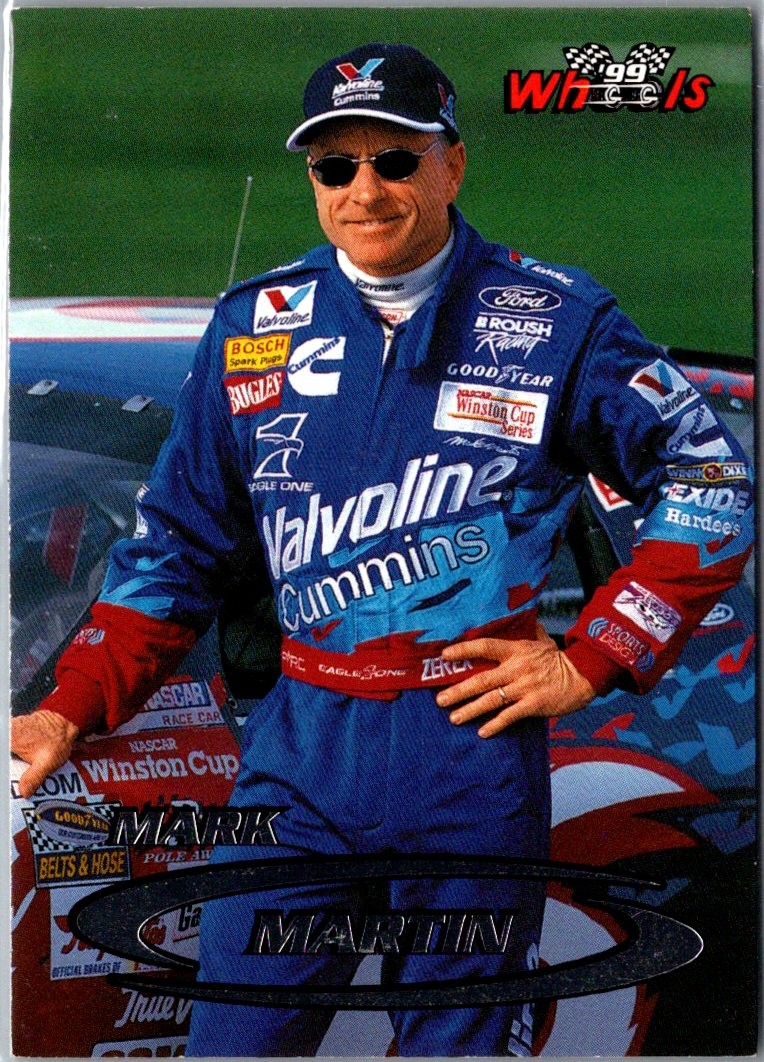 1999 Wheels #22 Mark Martin Golden #/50