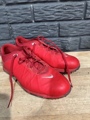 Nike Lunar Fire Golf Shoes Sz 10 Men s  Red 853738-600