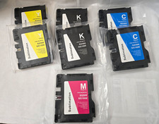 SG500 SG1000 Sublimation Ink Cartridges 7 Pack CMYK Compatible Sawgrass New