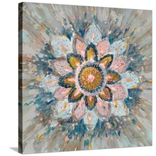 Stretched Canvas Print Spice Mandala by Danhui Nai, 30" x 30"