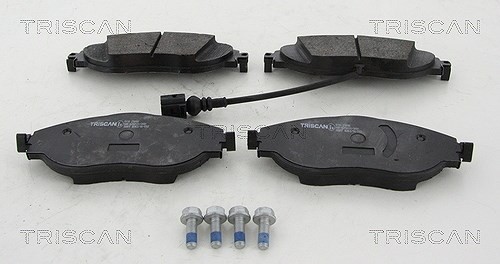 Triscan Bremsbelagsatz, Scheibenbremse Vorderachse U.A. FüR Audi, Cupra, Seat-image