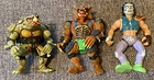 3 Vintage TMNT Figures ~1989 Casey Jones 1991 Rahzar & Tokka~