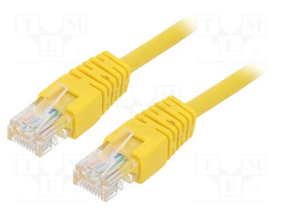 Patch cord PVC RJ45-Stecker,beiderseitig Line U/UTP 5e CCA
