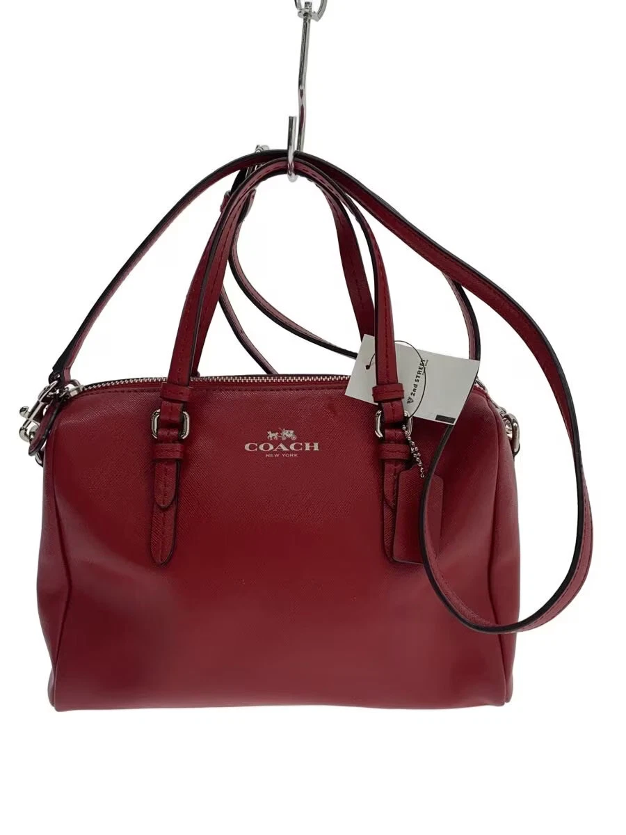 極美品 OLD COACH BOSTON BAG 2WAY ARCHIVE Coach Mini Boston 2way Handbag Shoulder Crossbody Satchel Bag