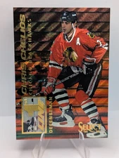 1993-94 Select Chris Chelios #FL9 First Line HOF Chicago Blackhawks