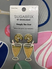 Baublebar Sugar Fix Simply  The Zest Lemonade Earrings Dangle Drop