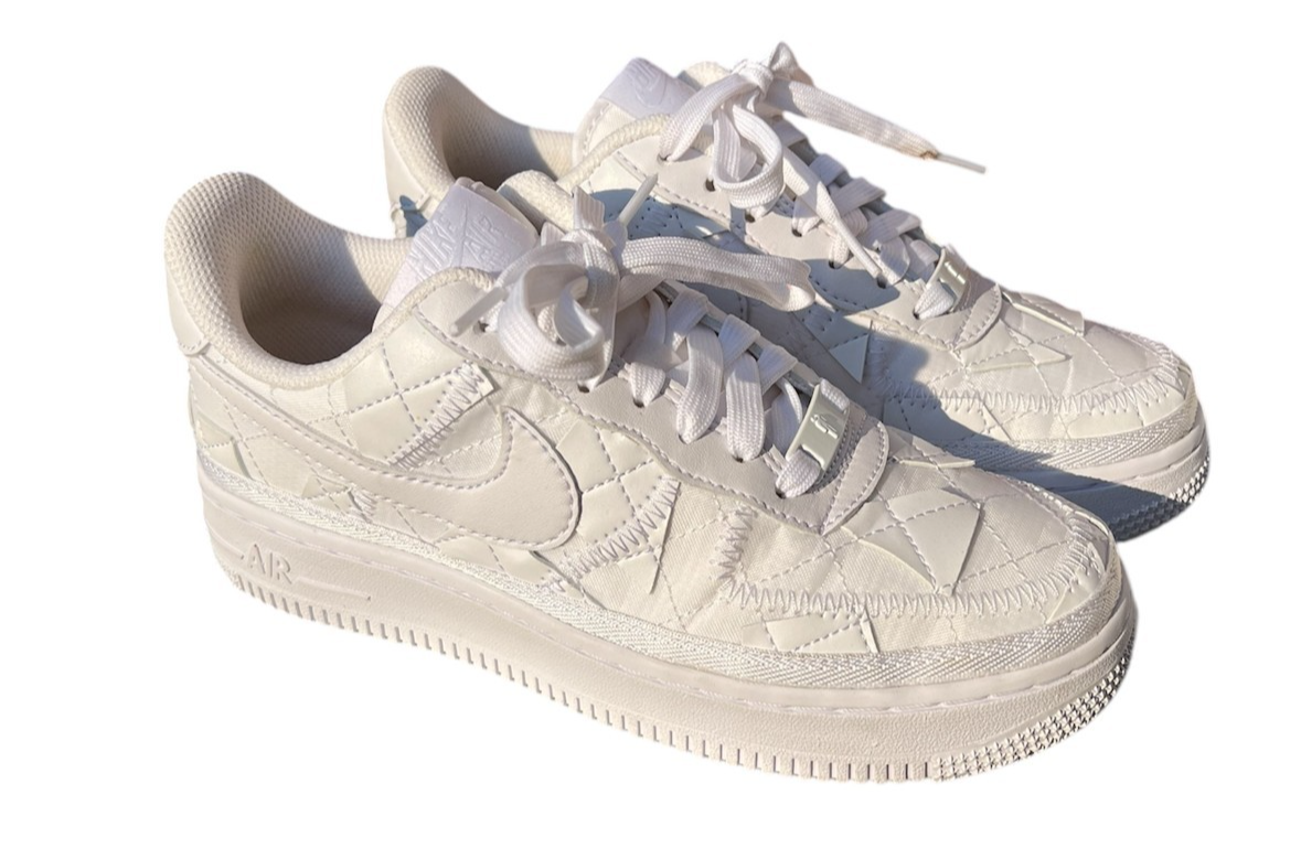 Nike Air Force 1 Low Billie Eilish Triple White Sneakers W 6.5