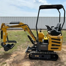 AGT MX12RX 1.2 Ton Mini Excavator Digger w/Pilot Control 13.5HP Gas RATO Engine