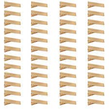 50 Pcs 3.5cm Alligator Hair Clips Gold Hair Clips Crafts Accessory for Arts Craf