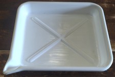 Vintage 8x10 Hard Plastic Darkroom Developing Tray