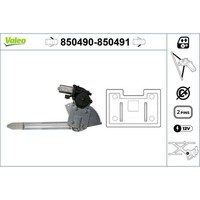 Valeo 850491 Fensterheber FüR Mercedes Benz Sprinter 901 902 903 904 905