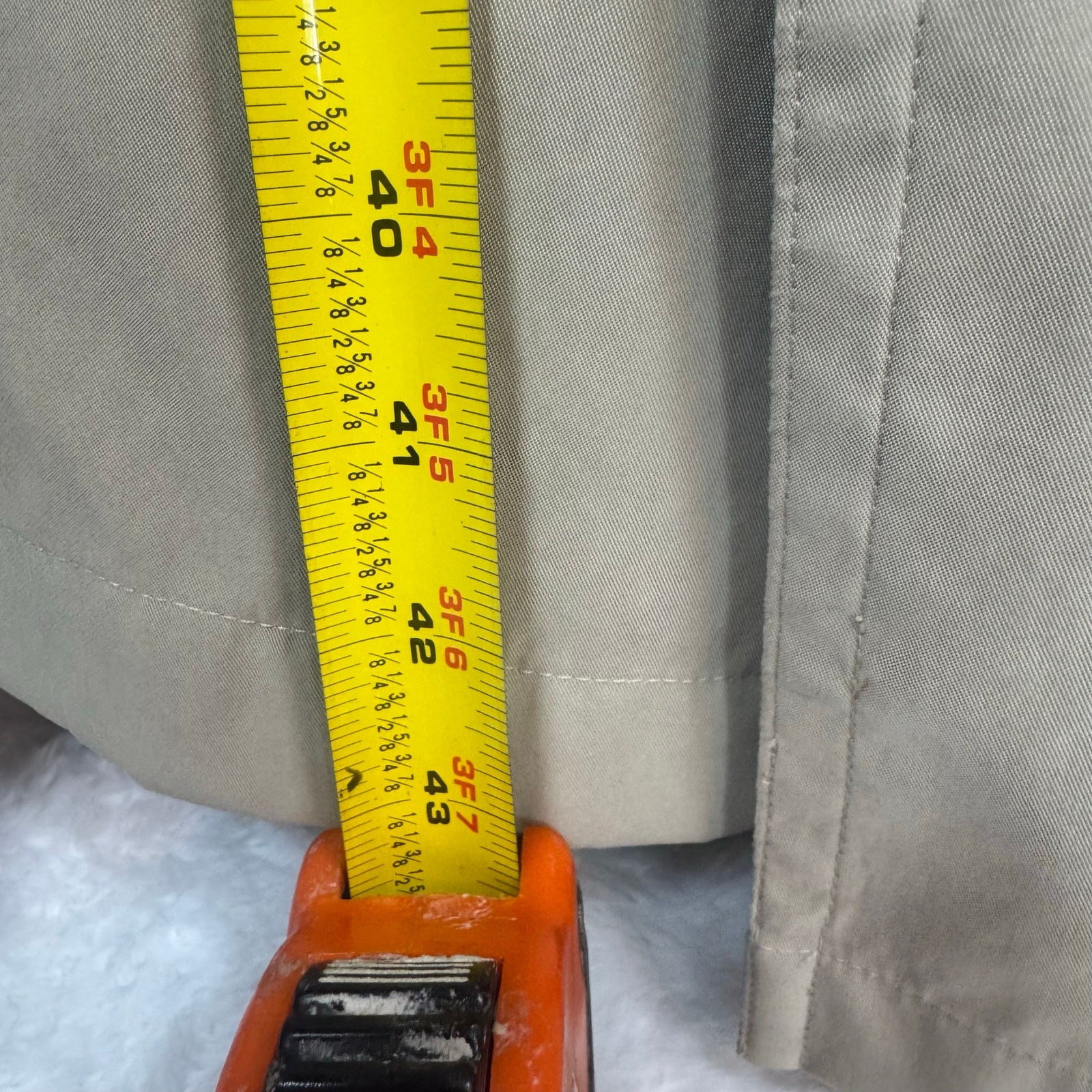 Burberrys Prorsum Collection Trench Coat w/Zip In Wool Insert Women’s Size 10P thumbnail 15