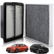 Combo Engine Air Filter+ Cabin Air Filter Set For Hyundai Elantra 2017-2020