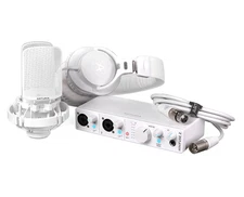 Arturia MiniFuse Recording Pack 2x2 USB Audio Interface Bundle - White