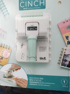 New We R Memory Keepers Mini Cinch Book Binding Tool 661388