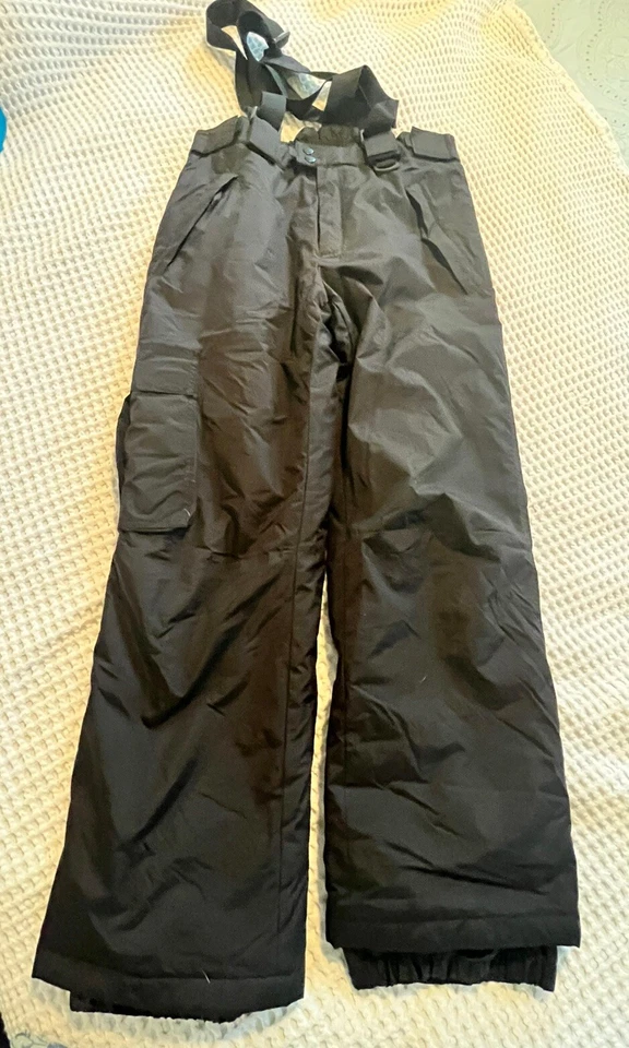 Pantalones de esquí Sport Essentials unisex con tirantes negros S con correas Foto 3 de 4