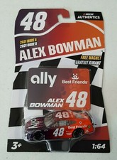 Alex Bowman 48 NASCAR Authentics 2021 Wave 8 Diecast 1:64 ally Best Friends