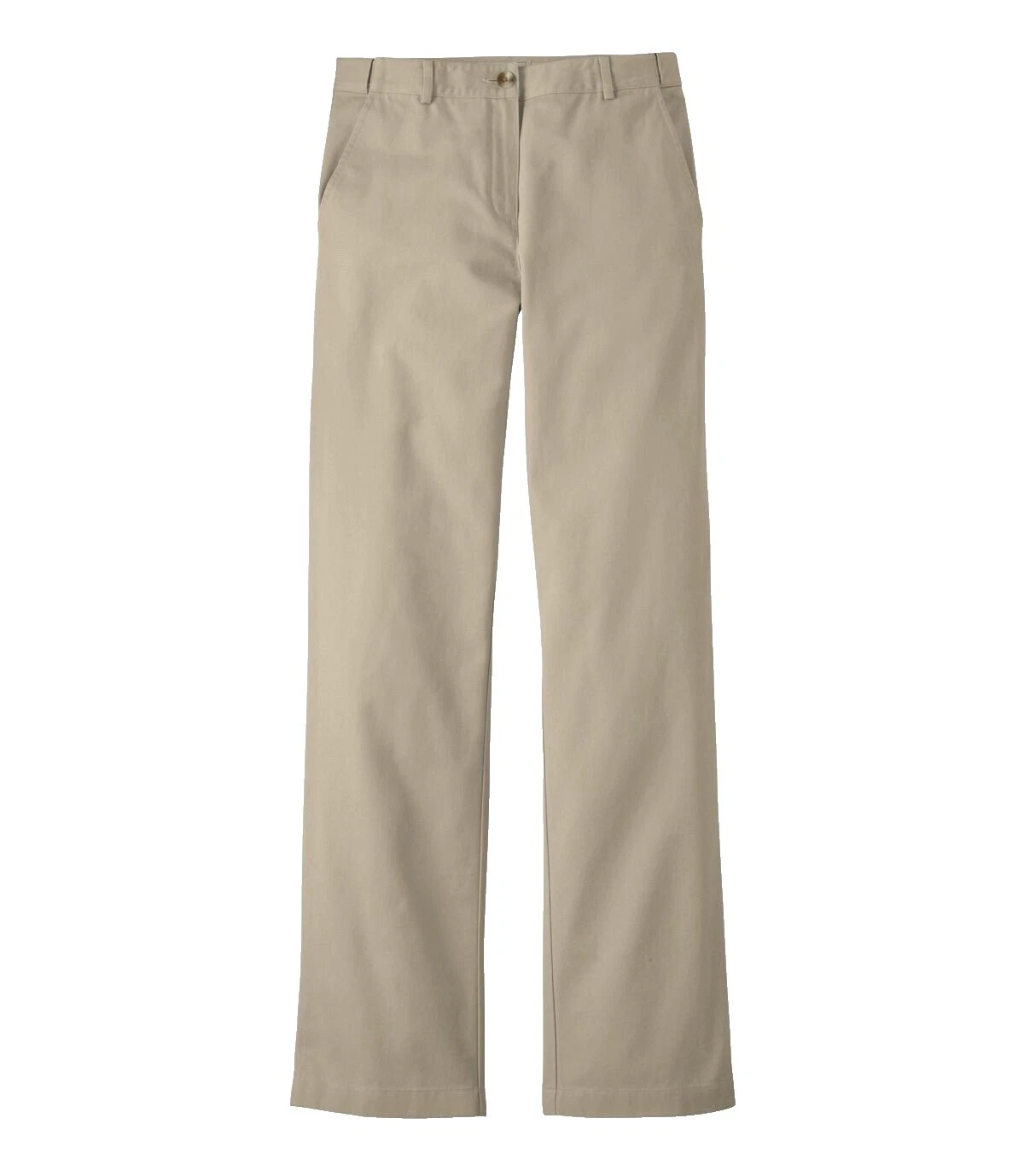 L.L. Bean Cotton Brown Pants for Women