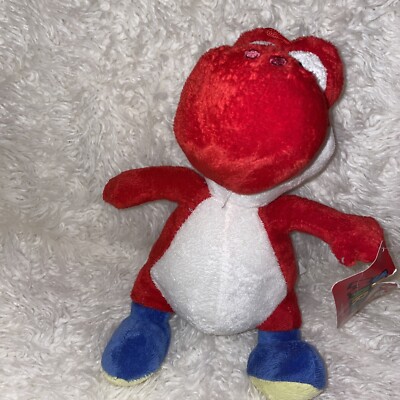 Nintendo Super Mario - Yoshi 10'' Red Soft Plush NWT