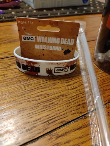 Walking Dead Tumbler W/Straw & Wrist Band (PLASTIC) NEW - Picture 4 of 4