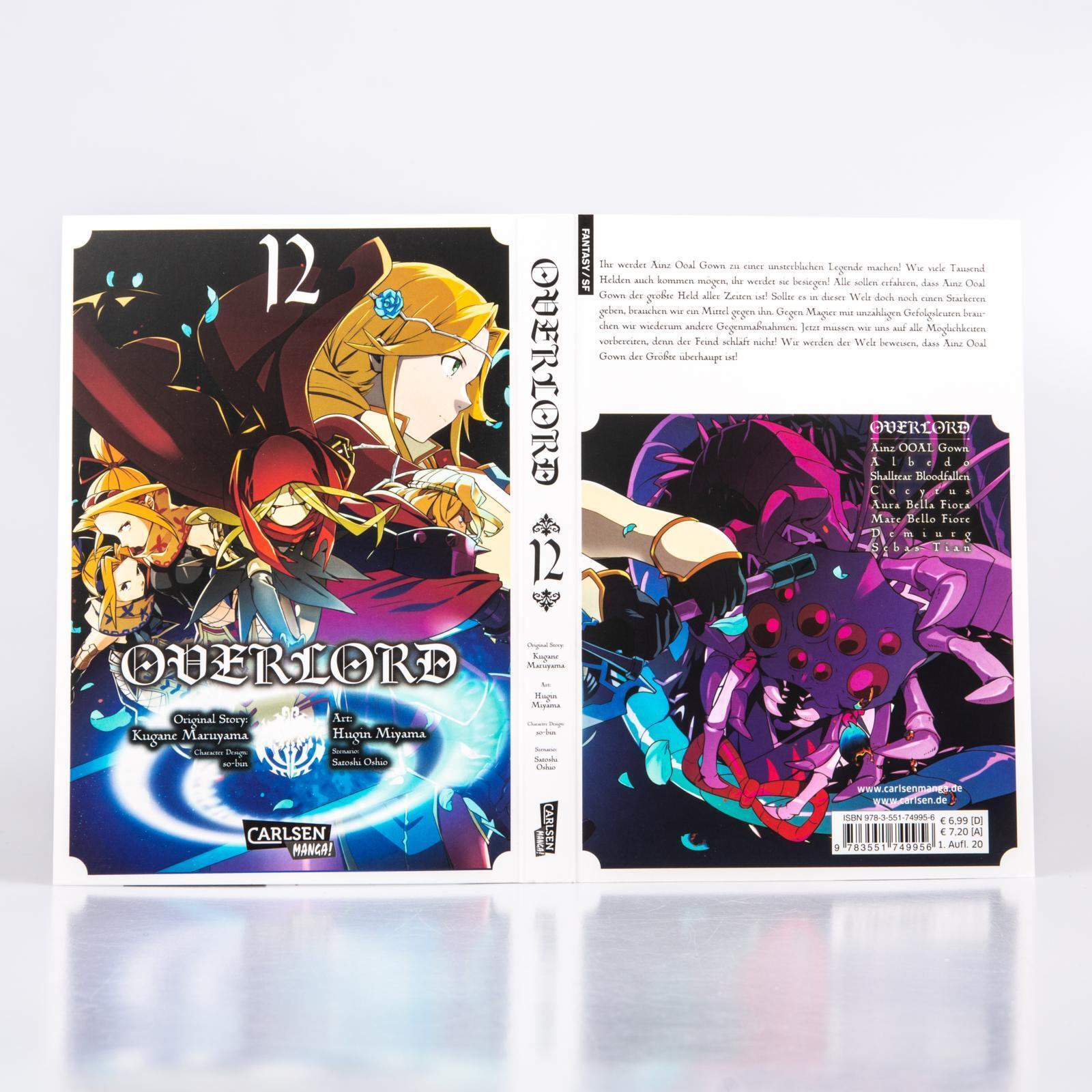 Thumbnail - Overlord 12 | Der Isekai-manga Zum Animehit | Hugin Miyama (u. A.) |