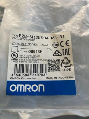 Omron E2B-M12KS04-M1-B1 CYLINDRICAL PROXIMITY SENSOR