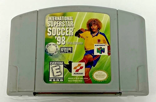 International Superstar Soccer '98 - Nintendo 64 - Original | Tested #001