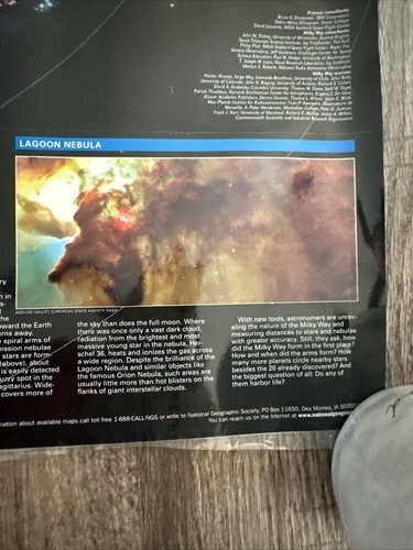 Milky Way Reference Galaxy Poster Double Sided - Picture 5 of 22