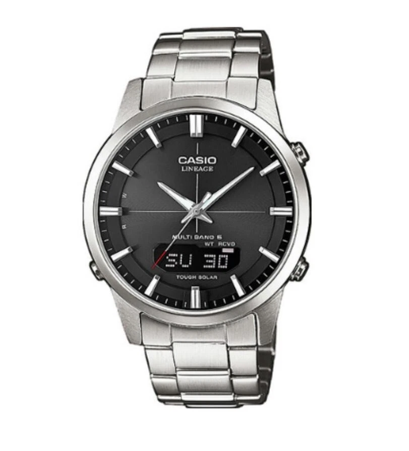 Casio Funkuhr Solar Uhr Herren Armbanduhr LCW-M170D-1AER, Edelstahl,NEU - Bild 1 von 1