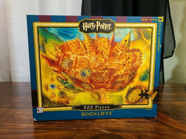 Harry Potter Hogwarts 500 Pieces Jigsaw Puzzle New York ...