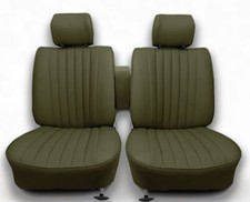 Sitzbezüge Bezüge für die Vordersitze Mercedes SL R107 D.Grün bis 1984
