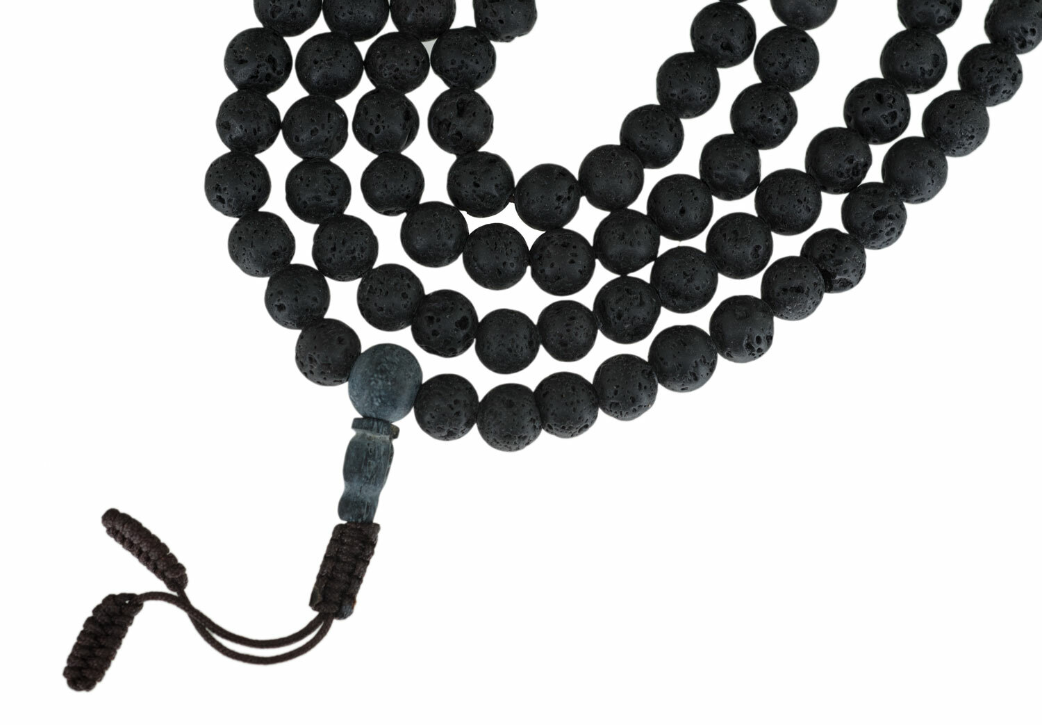 Collana Mala Tibetana 108 Perline 6mm In Pietre Naturali: Porta Fortuna E Pace, Regalo Spirituale Unisex (68 Cm) - 3