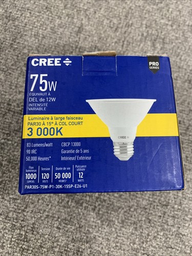 Cree PAR30S-75W-P1-30K-15SP-E26-U1 Pro Series 75 W Replacement - Picture 4 of 6