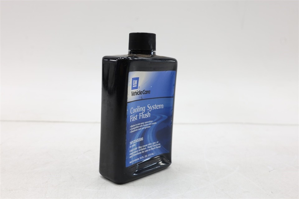 NEW OEM GM Engine Cooling System Fast Flush 16oz Bottle 12345586 | eBay