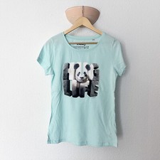 T-shirt femme HUG LIFE panda 3D - tee shirt coton bio - M