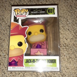 Funko Pop! #1031 The Simpsons Treehouse of Horror - Jack-In-The-Box Homer | eBay
