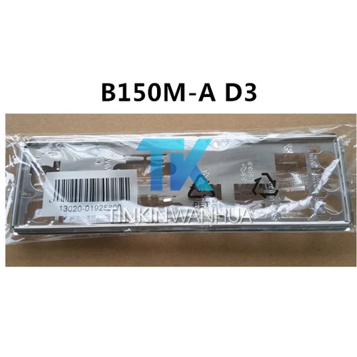 IO I/O SHIELD back plate BLENDE BRACKET for ASUS B150M-A D3