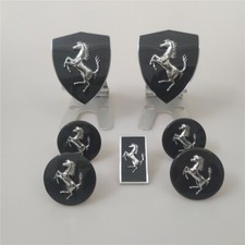 Ferrari F8 Spider&Tributo Carbon Fiber Carbon Fiber Badge &Wheel Caps Kit