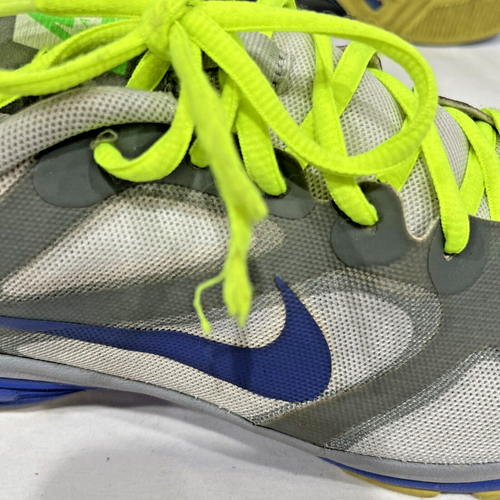 Nike Dual Fusion TR Run Sneakers Women's Size 9 Gray Blue Volt Shoes 443837-011 - Picture 20 of 21