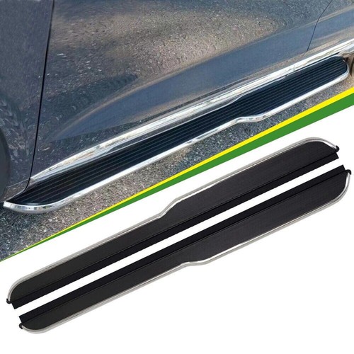 Black Running Board fits for Volkswagen ID.4 2022-2025 Side Step Nerf Bars 2PCS - Picture 6 of 8