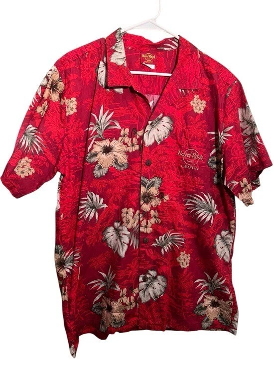 Hard Rock Cafe Casual Button-Down Shirts for Men for sale | eBay