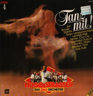 LP Hugo Strasser Und Sein Tanzorchester Tanz Mit! (Folge 4) NEAR MINT EMI