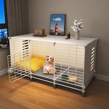 Dog Crate End Table Dog Kennel Indoor Dog House Pet Crate for Large/Medium Dog