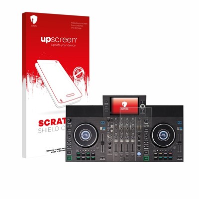 Schutz Folie für Denon DJ SC LIVE 4 (Jog) Kratzfest Anti Fingerprint Klar